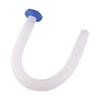 1 zestaw Adapter Skimmera Basenowego i Uchwyt Ścienny Rura 80cm Biały Wąż 40mm Złączka Zaczepowa do 80mm Gwintu Wewnętrznego Niebieski Złączka Akcesoria do Czyszczenia Basenu