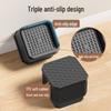 Adjustable Non-Slip Furniture Leg Pads for Moisture-Proof Heightening of Tables and Cabinets.