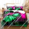 3D Print Deltarune 2 Bedding Set Single Twin Full Queen King Size Bed Set Adult Kid Bedroom Duvetcover Sets Game Bed Sheet