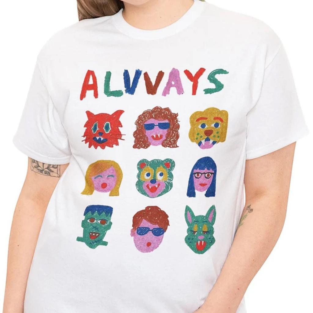 Retro Alvvays Band Short Sleeve Unisex All Size