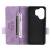 For Vivo V60 5G Case Leather Wallet Flip Phone Cover with Hardware Decor