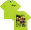 Rapper Gera Mx Album Tour 2025 Graphic T-shirts Men Women Clothing Harajuku Style Vintage T Shirt Casual Loose Oversized T-shirt