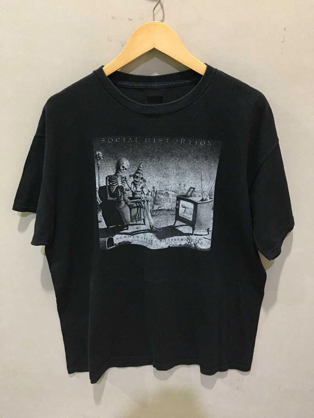 Vintage Social Distortion mommy little monster T-shirt Size S to 5XL NZ251 S