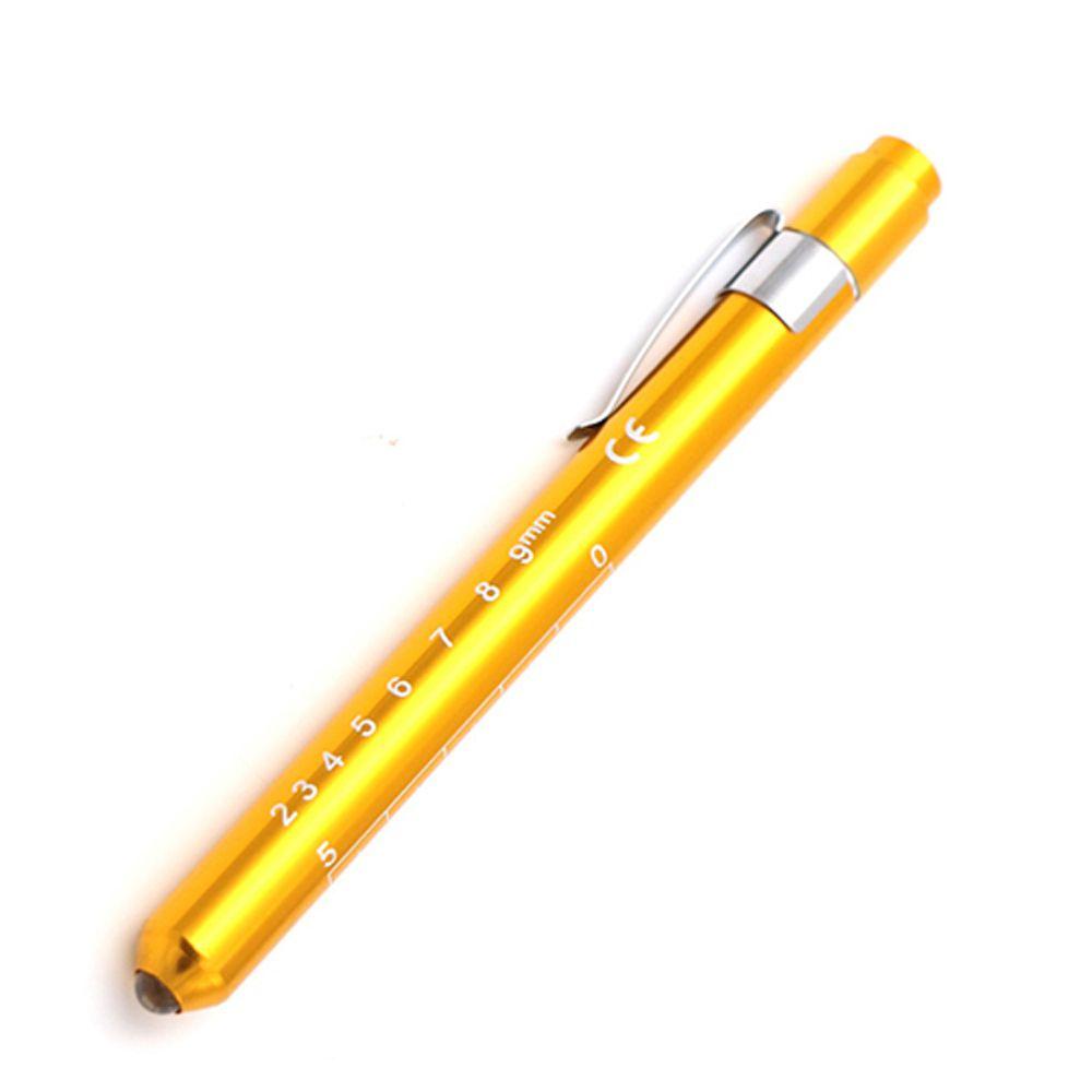 Clip Ophthalmoscope Work Inspection LED Pen Light Doctor Nurse Pen Penlight Torch Flashlight Torch
