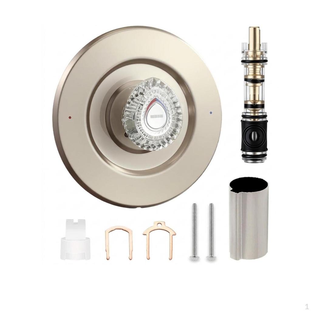 Shower Kit with Replacement Escutcheon Compatible Hardware for