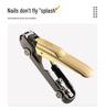 Anti-Splash Stainless Steel Nail Clipper with Large Opening and Car Bionic Design