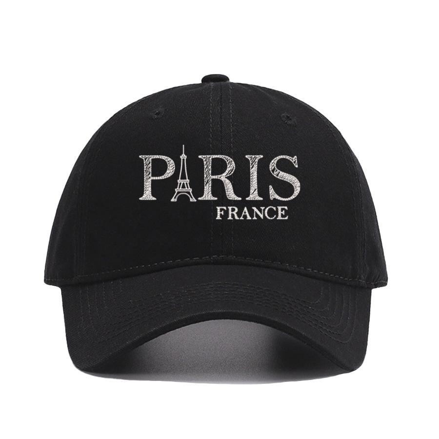 

Embroidered France Paris Eiffel Tower Soft Cotton Baseball Cap Unisex Snapback Sunbonnet Adult Headwear Outdoor Sun Protection Adjustable (56-62cm)