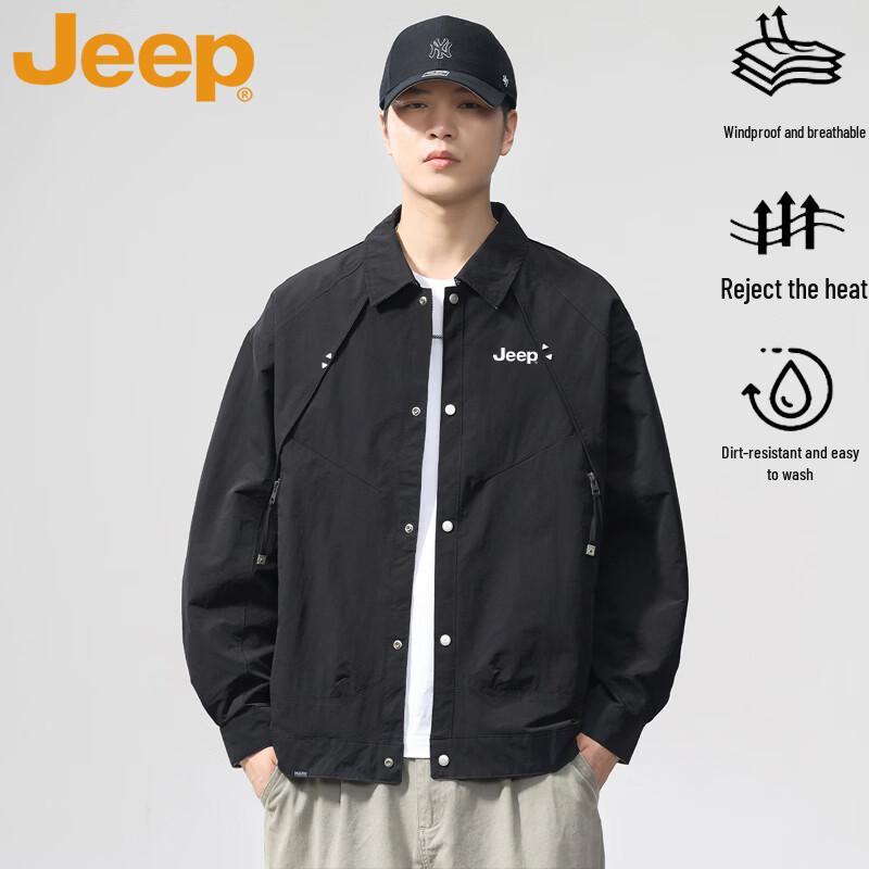 Jeep Men's Reversible Casual Workwear Jacket