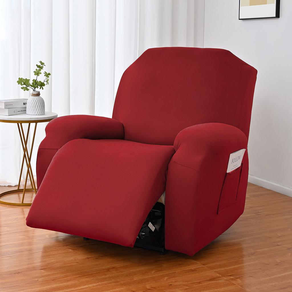 Elastic Milk Silk Chivas Sofa Cover Split Chivas Sofa Lounge Chair Cover
