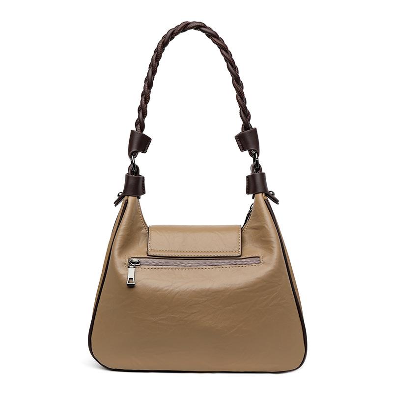 Large-capacity casual big bag women's 2025 new fashionable one-shoulder high-end commuter underarm bag versatile crossbody bag