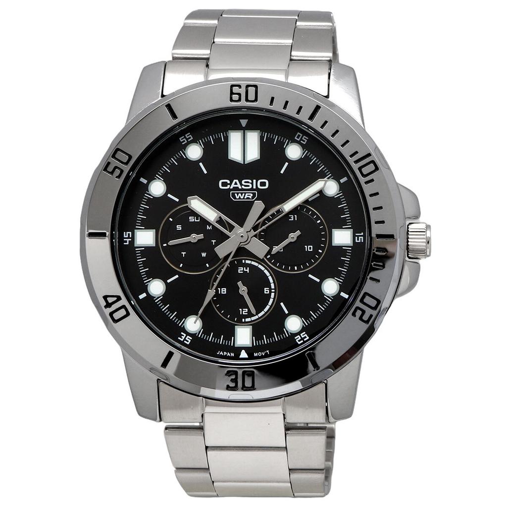 CASIO Cheap Watch, Watch, Multi-Calendar, Men's MTP-VD300D-1E