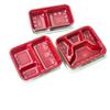 MOLUONA Compartmented Disposable Lunch Boxes