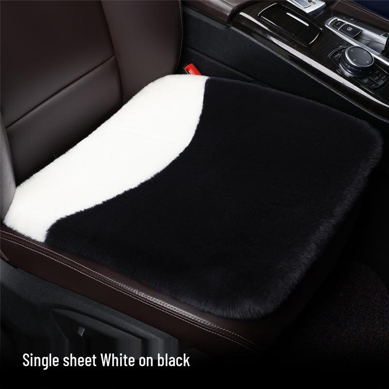 

Уютная плюшевая зимняя подушка на автомобильное сиденье с принтом зебры - Милый мультяшный дизайн