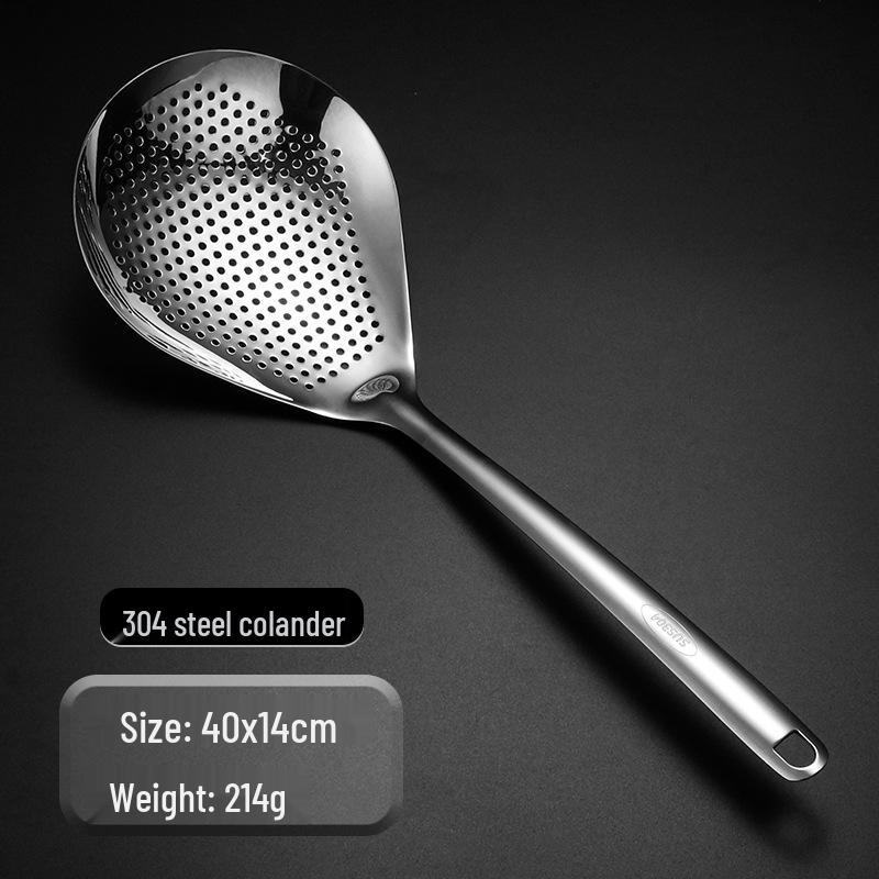 304 Stainless Steel Kitchen Colander for Dumplings, Noodles, and Frying
