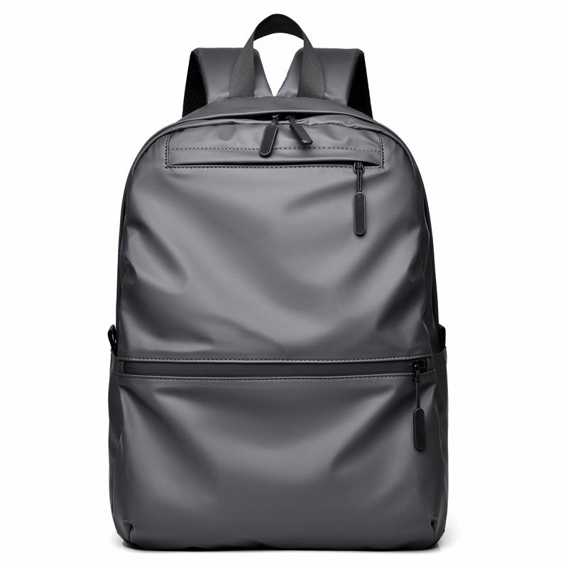 Stylish And Simple Large-Capacity Backpack Laptop Bag Backpack серый