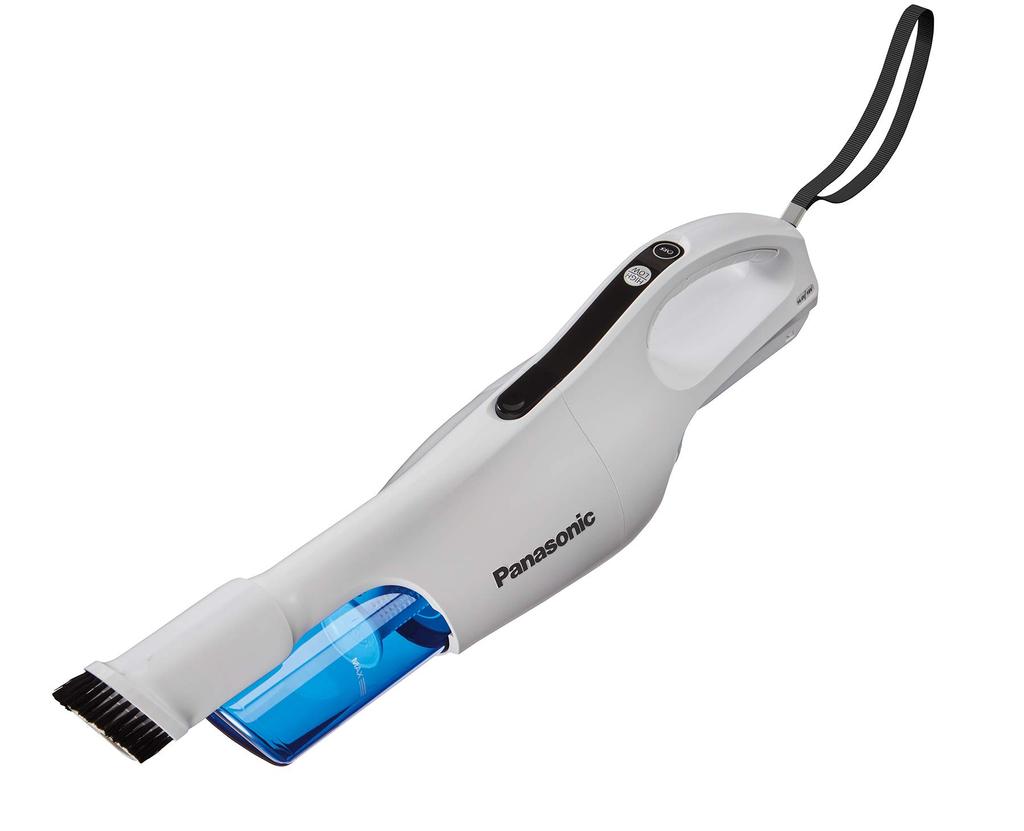 Panasonic Rechargeable Cyclone For Main Unit Only and Charger Sold Dual with Approximately 6x Suction Sustainability To Stick Handy Vacuum White White