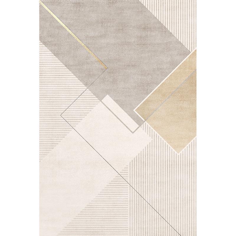 Modern Simple Velvet Non-Slip Floor Mat for Home Entrance, Bedroom, and Bay Window