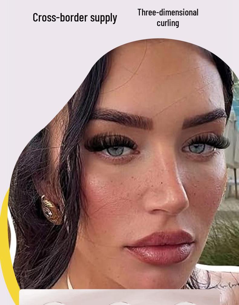Cross-Border Natural Lower Eyelashes: Dense & Fairy-Style Mixed Pack with 33 Rows