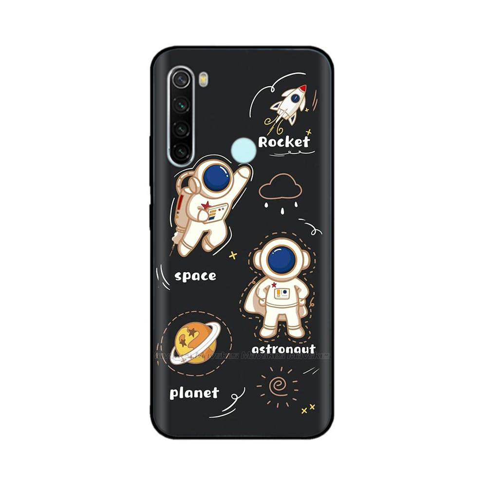 Per Xiaomi Redmi Note 8T Custodia Fantasia Protezione Completa Morbido Silicone Liquido Cover Cartone Animato per Redmi Note 8T Note8T Guscio Fundas