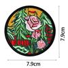 Cool Embroidered Motorcycle Suit Patches: European & American Academic Style Appliques