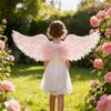 Angel Wing Costume Adult Angel Wings Feather Angel Wings Costume for Adults Kids Halloween Christmas Cosplay Party Outfit