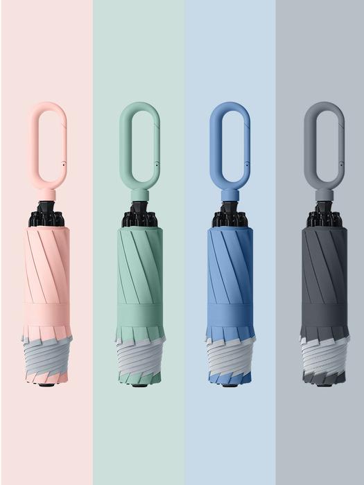 mybrella PASTELLA buckle-type 3-stage manual inverted umbrella PS11 05. PS11-Modern Black
