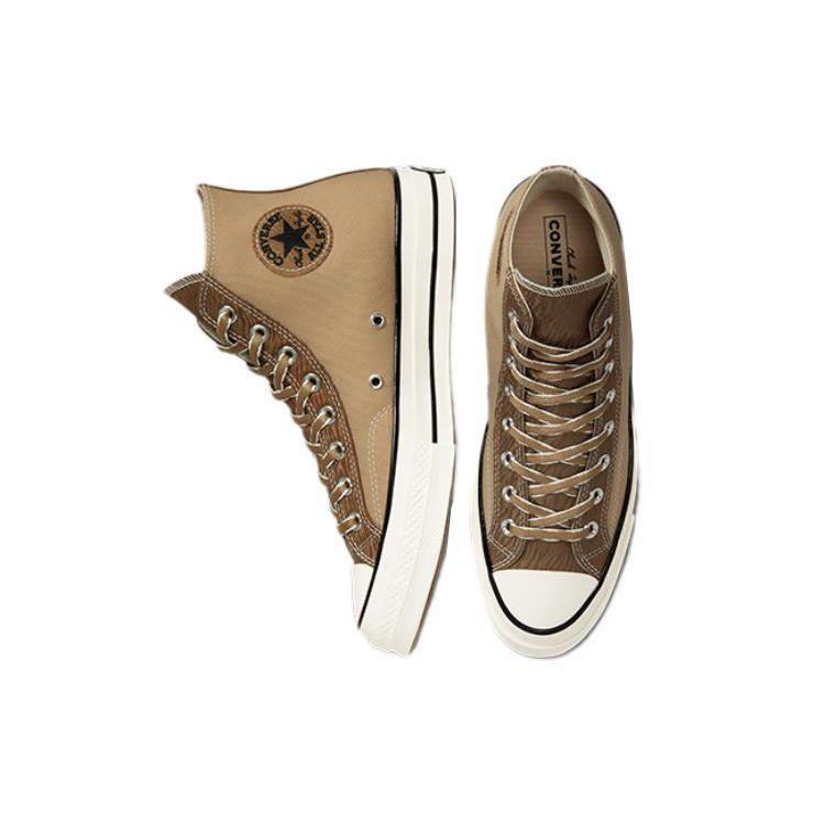 Converse Chuck 70 High Nomad Khaki Egret Unisex Tenisky Hnědá Písečná duna A03759C