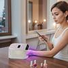36Leds Diamond Inlaid Nails Dryer Professional UV LED Nail Art Lamp High Power Quick Drying LCD Touch Light Curing All Gel