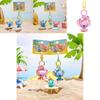 Stitch Summer Beach Keychain With Pvc Charm For Kids And Collectors