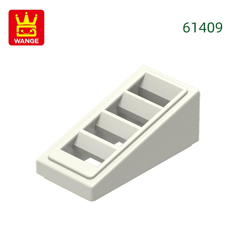 Non-Toxic 331Pcs/Lot 61409 Slope 18 2X1X2/3 With 4 Slots Block Moc Color Accessories Compatible With Brick Diy Children Toy Assembly