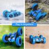 Remote Control Car, RC Cars Toys for Kids, 4WD Stunt Car with LED Lights 360° Flips, Drift Racing Electric Toy Gift for Boy Girl