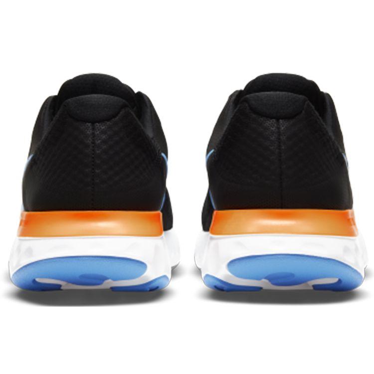Nike Renew Run 2 Black Orange Coast Men Sneakers Dark-Smoke-Grey Total-Orange CU3504-007