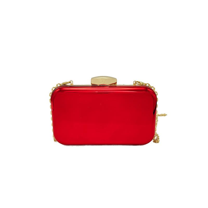 Niche Candy Color Small Bag 2025 New European and American Fashion Women's Acrylic Shoulder Chain Box Bag