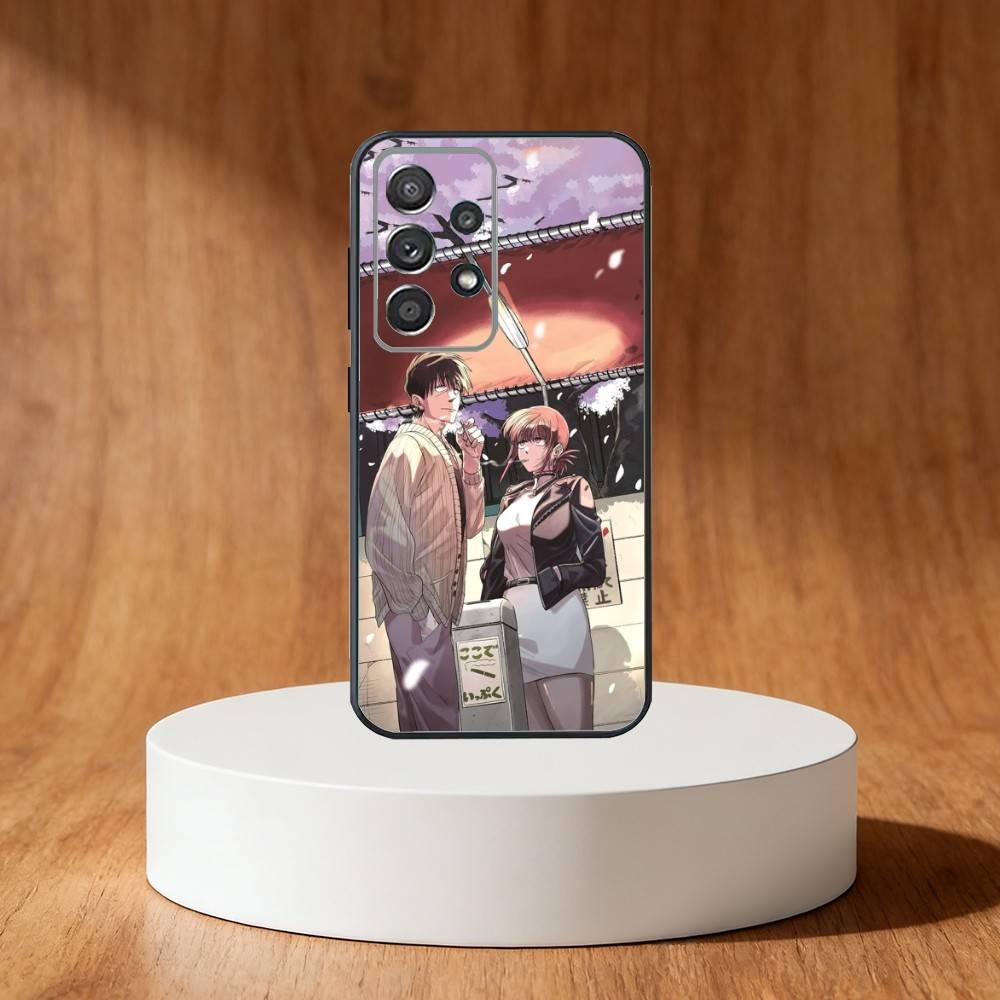 

Smoking Behind the Supermarket Phone Case For Samsung S25,S24,S21,S22,S23,S30,Ultra,S20,Plus,Fe,Note,10,9,5G Black Cover Samsung S24fe