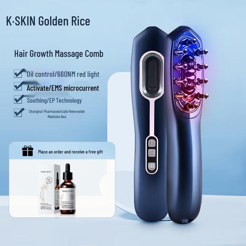 

KingDom Red Light Hair Growth & Scalp Treatment Comb