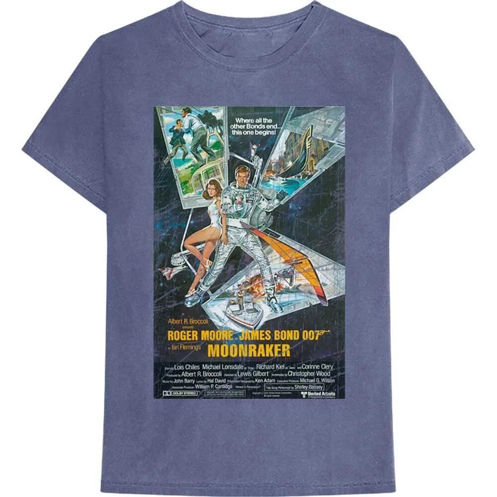James Bond 007 Unisex T-Shirt: Moonraker (XX-Large) S
