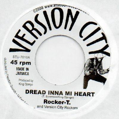 

7inch Record ROCKER T VERSION CITY ROCKERS V Dread Inna Mi Heart Dub Inna Mi H STU7010 Version City 2008 Jamaica Reggae Ska Dub Used