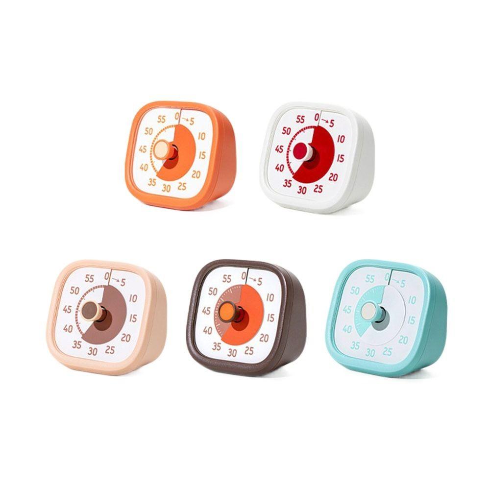 Square 60 Minutes Visual Timer Ultra Silent Kitchen Timer Countdown Timer  Reading Room