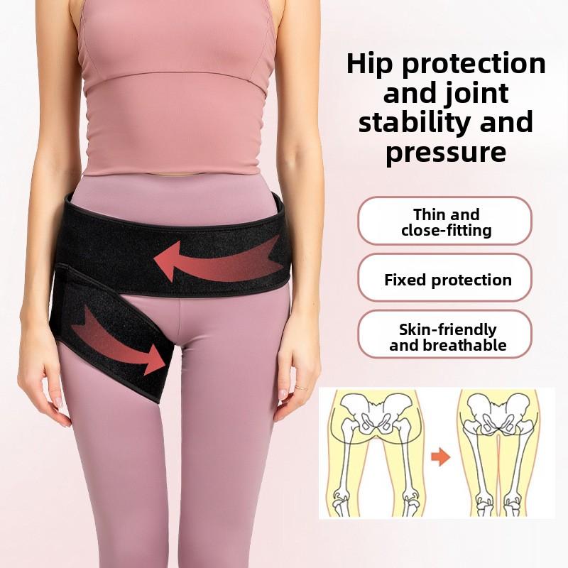 Hip Protection Belt Pressure Fixing Hip Joint Protection Belt Binding Thigh Root Shaping Liposuction Sleeve Protector Hip Bandage