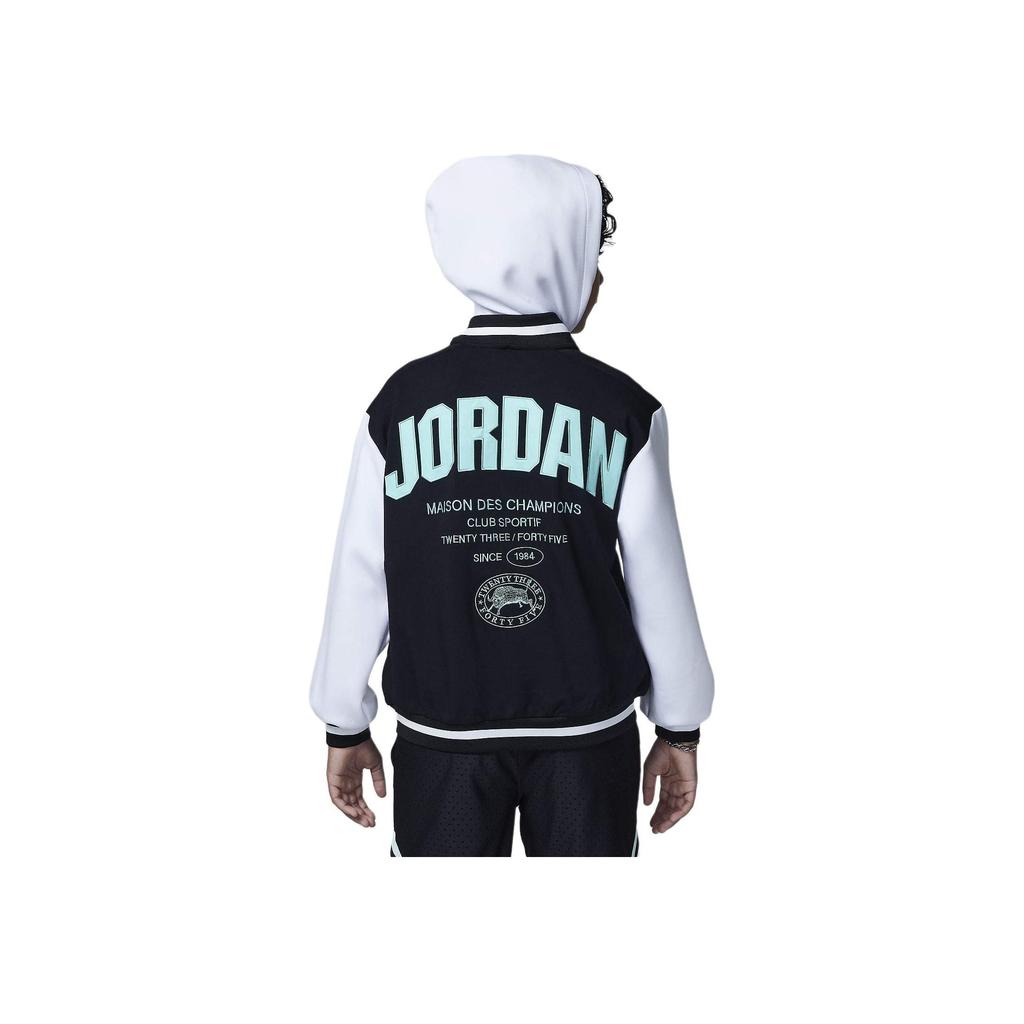 Jordan Soft Knit Hooded Casual Jacket Kids Jackets Black HQ7075-010