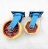 Heavy-Duty Swivel Caster with Iron Core and Thick Nylon Wheel