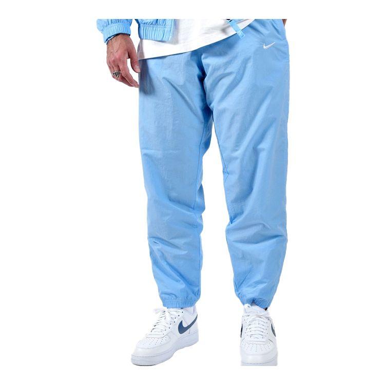 Nike Swoosh Gestickte Vintage Nylon Trainingshose Herren Unterteile Hellblau CD6544-436