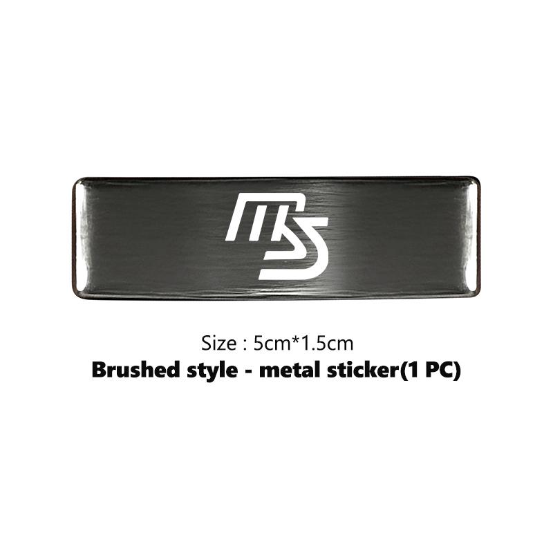 Car Metal Emblem Seat Sticker Auto Anti-kick Pad Floor Mat Badge For Mazda MX-5 CX30 RX8 MX5 BK BL 5 CR CW 6 II GH CX-7 ER