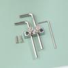 1Set Guitar Headstock Mounted Allen Key Headstock Wrench Holder Tools For Tremolo Guitar Bass With Mounting Screws