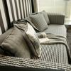Nordic Black White Plaid Sofa Covers Cotton Soft Cushion Case Modern Four Seasons Non-slip Sofas Towel L-shaped Home Protective
