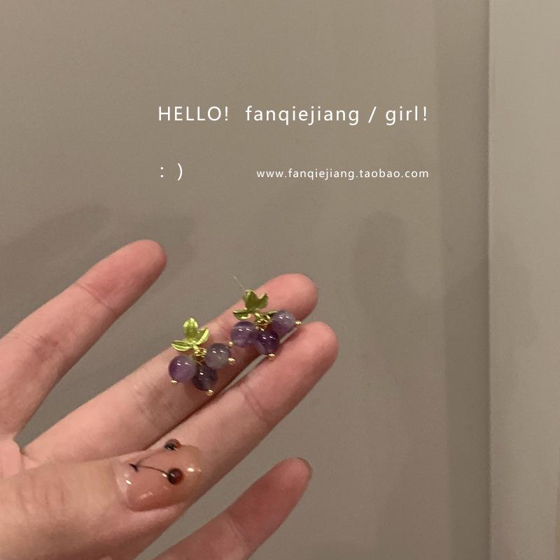 Pendientes de botón de esmalte coreano minimalistas retro en forma de corazón con perlas