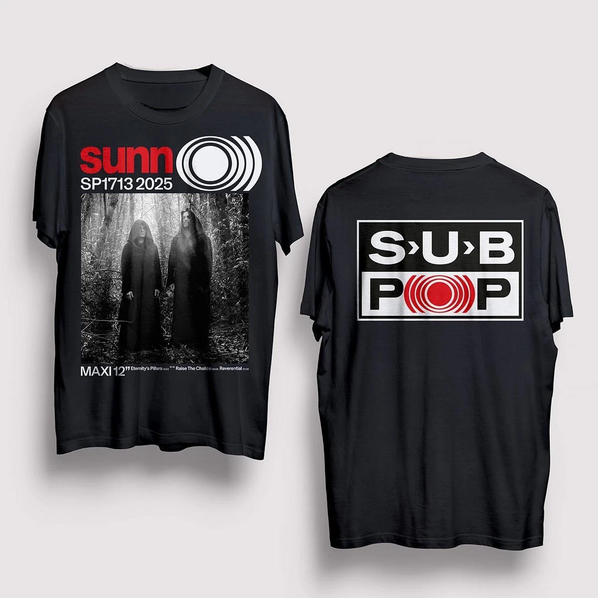 Hot Trend Sunn O))) Band Tour 2sides T-shirt S to 5XL 2F1315 M