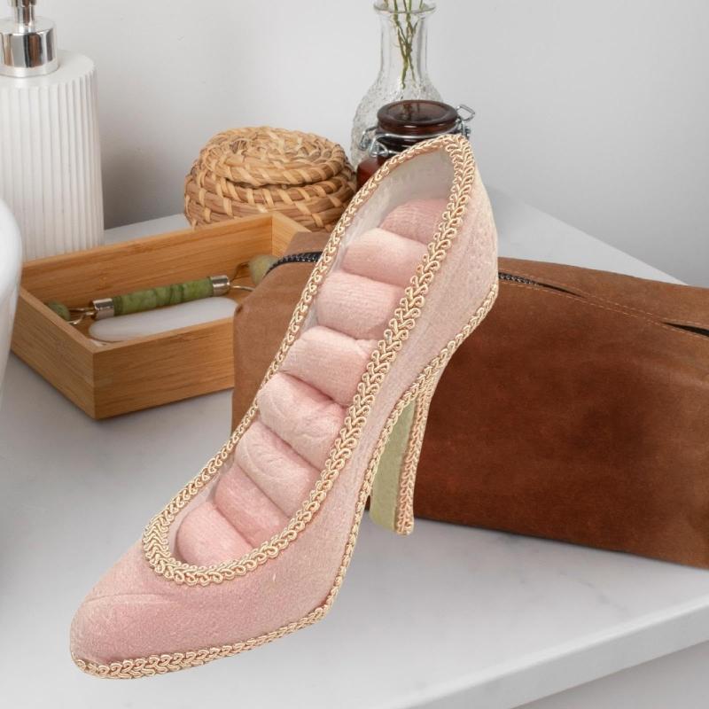 Creative High Heel Shoe Resin Jewelry Display Stand Suitable for Earrings Necklaces Rings Bracelets Home Decorating