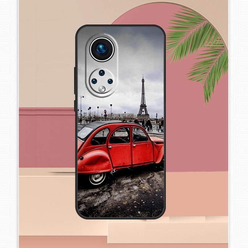 Eiffel Tower Paris Case For Honor Magic 5 6 7 8 Pro Honor 400 Lite 200 X9c X9b X9a X8b X8a X8c 50 70 90 Cover