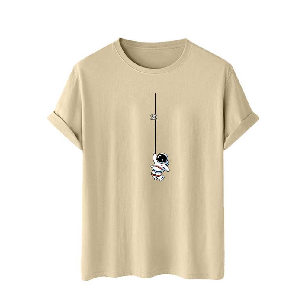 Camiseta con estampado de astronauta para hombre, ropa sencilla y lisa,  ropa informal de uso diario, camisa de gran tamaño, camisetas urbanas  Harajuku Compra barata en Joom, image size:1000x1000